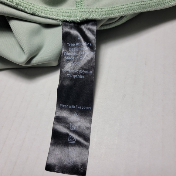 Tree Athletics Green Leggings Size Large - Picture 6 of 7